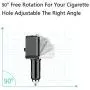 Car Charger Adapter, 2 Socket Cigarette Lighter Splitter,Dual USB Port with 12V,24V Voltage Display Compatible for iPhone,ipad,Tablet,Galaxy,HTC,LG Car Charger Adapter, 2 Socket Cigarette Lighter Splitter,Dual USB Port with 12V,24V Voltage Display Compatible for iPhone,ipad,Tablet,Galaxy,HTC,LG