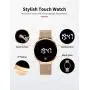 Donia Mens LED Watch Touch Screen Digital Display Electronic Watch Casual Fashion Analog Quartz Waterproof Unisex Watch Donia Mens LED Watch Touch Screen Digital Display Electronic Watch Casual Fashion Analog Quartz Waterproof Unisex Watch
