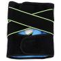 Greententljs Pair of Knee Brace Holder with Side Stabilizers - Adjustable Strap Breathable Knee Brace Patella Gel Pads for Knee Support (2 PCS, Green)