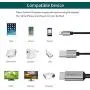HDMI Cable for iPhone iPad - Compatiable with iPhone to TV HDMI Cable, 1080P Digital AV Adapter HDTV Cable for iPhone XR, X, 8, 7, 6, iPad Air, Mini, Pro, iPod Touch (Silver)