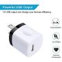 Charging Block, Charger Box, Ououdee 1A 5-Pack Travel Single Port USB Wall Charger Brick Cubes Compatible iPhone X/8/8 Plus/7/6S Plus, Samsung Galaxy s10e S10 S9 S8 Plus/S7/S6/Note 9/8, LG G8 G7, Moto