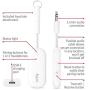 Twelve South AirFly Pro | Wireless Transmitter/Receiver with Audio Sharing for up to 2 AirPods/Wireless Headphones to Any Audio Jack for use on Airplanes, Boats or in Gym, Home, auto