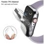 Henva Compatible with Apple Watch Case 38mm Series 3, Series 2, Series 1, Overall Protective Case Ultrathin TPU Cover Compatible for iWatch 38mm Series 3 2 1, 3 Pack, Clear