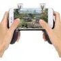 Zopsc LX3 Game Pad Controller Joystick Ergonomic Design Gamepad with Foldable Bracket and Adopt ABS Material Universal for Under 6.5inch Mobile Phone (Black) Zopsc LX3 Game Pad Controller Joystick Ergonomic Design Gamepad with Foldable Bracket and Adopt ABS Material Universal for Under 6.5inch Mobile Phone (Black)