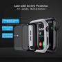 Deilin 2 Packs Hard PC Case Compatible with Apple Watch Series 5 Series 4 44mm Buit in 9H Tempered Glass Screen Protector, Slim Bumper Cover Overall Protective Scratch Resistant for iwatch Series 5/4