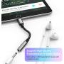 [Apple MFi Certified] Lightning to 3.5mm Headphone Jack Adapter, [2 Pack] iPhone Headphone Adapter, Compatible for iPhone 11/11 Pro/11 Pro Max/XS/XR/X 8 7P, iPad, iPod (Support iOS 10-13 Accessories)
