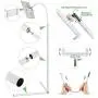 Tablet Floor Stand, Gooseneck Long Arm Cell Phone Holder Mount for 7-13inch Tablet iPad, Including ipad Pro/Mini/Air, Samsung Galaxy Tab,Kindle White Tablet Floor Stand, Gooseneck Long Arm Cell Phone Holder Mount for 7-13inch Tablet iPad, Including ipad Pro/Mini/Air, Samsung Galaxy Tab,Kindle White
