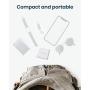 USB C Wall Charger, RAMPOW 61W PD Charger [GaN Tech] Type C Power Delivery Fast Charger, Foldable Adapter for MacBook Pro Air, Dell XPS 13, HP Spectre, iPad Pro, iPhone SE 11 Pro Max and More, White