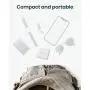 USB C Wall Charger, RAMPOW 61W PD Charger [GaN Tech] Type C Power Delivery Fast Charger, Foldable Adapter for MacBook Pro Air, Dell XPS 13, HP Spectre, iPad Pro, iPhone SE 11 Pro Max and More, White