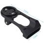 Together-life Out Front Combo Bicycle Computer Mount Adjustable Bike Stem Extension Holder Handlebar Mount for GPS Cycling | Gopro Sports Camera | Garmin Edge