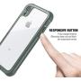 Justcool Designed for iPhone XR Case, Clear Full Body Heavy Duty Protection with Built-in Screen Protector Shockproof Rugged Cover Designed for iPhone XR Cases (2018) 6.1 Inch (Green)