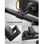 Headrest Tablet Holder, Car Tablet Mount - Lamicall Headrest Stand Cradle Compatible with Devices Such as iPad Pro Air Mini, Galaxy Tabs, Other 4.7-12.9" Cell Phones and Tablets - Black