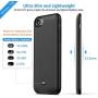 U-good Battery Case for iPhone 7/8/SE 2020(2nd Generation),Ultra Slim/Lightweight 3200mAh Charging Case Rechargeable Extended Battery Pack Charger Case for iPhone 7/8/SE 2020(4.7 inch) (Black)
