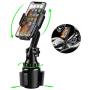 Car Cup Holder Phone Mount, Cell Phone Holder for Car Golf Cart Cradle with Upgraded Cup Base for iPhone 11 Pro/XR/XS Max/X/8/7 Plus/6s/ for Samsung S10/Note 9/S8 Plus/S7,GPS