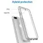 JETech Case for Apple iPhone 8 Plus and iPhone 7 Plus 5.5-Inch, Shock-Absorption Bumper Cover, Anti-Scratch Clear Back, Grey