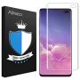 Alinsea Screen Protector Compatible for S10 Plus/+ Tempered Glass [Full Adhesive] [Fingerprint Sensor Compatible] [3D Glass] [Case Friendly] 9H Glass Screen Protector for Samsung Galaxy S10 Plus/+
