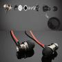 SourceTon 3 Packs Earphone with Remote & Microphone, in Ear Stereo Sound Noise Isolating Tangle Free for Smartphones, Laptops, Gaming, Fits 3.5mm Interface Device