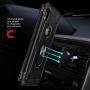 iPhone XR Case [ Military Grade ] 15ft. Drop Tested Protective Case | Kickstand | Wireless Charging | Compatible with Apple iPhone XR- Black