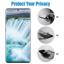 Galaxy S20 Plus Privacy Screen Protector,Tempered Glass Anti Glare/Spy Anti-Scratch No Bubble 9H Hardness 3D Touch Compatible with Samsung Galaxy S20 Plus / S20+ (6.7")