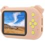 Mini Digital Camera for Kids Rechargeable Photo/Video Action Camcorder 8MP 1080P with 2.4 Inch HD Screen Support TF Card Three Consecutive Shots for Boys Girls Birthday (Pink)