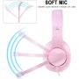 Gaming Headset for Xbox One, PS4, Nintendo Switch, DIWUER Bass Surround and Noise Cancelling 3.5mm Over Ear Headphones with Mic for Laptop PC Smartphones