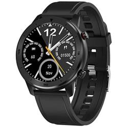 Smart Watch, Popglory Smartwatch HR, Touchscreen 1.3" Fitness Watch with Blood Pressure Monitor, IP68 Waterproof Fitness Watch, 15 Days Battery Life Compatible with Android Phones and iPhone