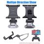 OIVO Switch Pro Controller Clip Mount for Nintendo Switch/Switch Lite, Clip Clamp Holder Mount for Nintendo Switch Pro Controller - Adjustable Stand Included (2 in 1)
