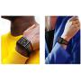 amBand Leather Band Compatible with Apple Watch 38mm 40mm 42mm 44mm, Genuine Leather Vintage Replacement Strap Classic Bands Buckle Compatible with iWatch Series 5/4/3/2/1