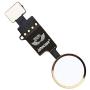 Johncase Home Button Main Key Flex Ribbon Cable Assembly Replacement Part Compatible for iPhone 7/7 Plus and 8/8 Plus All Carriers (Gold)