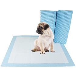 BV Pet Potty Training Pads for Dogs Puppy Pads, Quick Absorb, 22" x 22", 100-Count