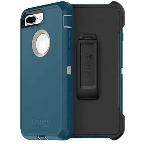 Otterbox Defender Series Case for Iphone 8 Plus & Iphone 7 Plus - Frustration Free Packaging - Big Sur (Pale Beige/Corsair) Otterbox Defender Series Case for Iphone 8 Plus & Iphone 7 Plus - Frustration Free Packaging - Big Sur (Pale Beige/Corsair)