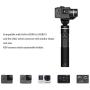 Feiyu G6 Kit 3-Axis Action Camera Gimbal Stabilizer for GoPro Hero 8 Hero 7, Splash Proof Selfie Stick Gimbal for Go pro Hero 6 5 Yi cam 4K, with MiniTripod Phone Clip Hero 8 Adapter Kit