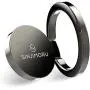 Sinjimoru Phone Ring Holder & Finger Ring Stand 360° Rotation, Phone Grip Kickstand for iPhone Attachable to Magnetic Car Mount Finger Loop for Cell Phone. Ringo Mini Metallic Black Sinjimoru Phone Ring Holder & Finger Ring Stand 360° Rotation, Phone Grip Kickstand for iPhone Attachable to Magnetic Car Mount Finger Loop for Cell Phone. Ringo Mini Metallic Black
