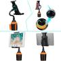 MIAODAM 360° Swivel Cup Holder Phone Mount Universal Adjustable Gooseneck Cup Holder Cradle Car Mount for Cell Phone iPhone 11//XR/XS/iPad/iPod Electronics Devices from 4.7 to 10.5
