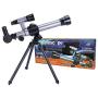 FUNRUI Kids Telescopes, 20X-30X-40X Adustable Childrens Science Astronomical Telescope for Kids Beginners Astronomy Stargazing, with Tripod Eyepieces Compass Star Finder Lens Toy Set