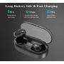 Wireless Earbuds, YOCHOS in-Ear Bluetooth Headphones with Charging Case, Mini Sweatproof Sports Earphones w/Mic 30 Hrs Playtime for iPhone Android Windows Cellphones