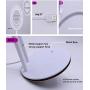 TDRFORCE Selfie Ring Light Flexible Mobile Phone Holder Lazy Bracket Desk Lamp 3 Color LED Light USB Fill Light