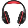Gaming Headset, GM-1 Bass Enhanced Headphone for Playstation PS4 PSP Xbox One Tablet iOS iPad Smartphone Free Adapter Cable for PC with Mic Noise Cancelling Black Red