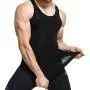 GKVK Mens Slimming Body Shaper Vest Shirt Abs Abdomen Slim GKVK Mens Slimming Body Shaper Vest Shirt Abs Abdomen Slim