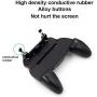 JP Digital Mobile Game Controller, Integration of Gaming Trigger and Gaming Joystrick Gamepad Gaming Grip for 4.7-6.5inch Phones Compatible with PUBG Mobile/Knives Out/Rules of Survial