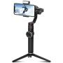BONFOTO V5-New 3-Axis Handheld Gimbal Stabilizer w/Focus Pull & Zoom for iPhone Xs Max Xr X 8 Plus 7 6 SE Android Smartphone Samsung Galaxy S9+ S9 S8+ S8 S7 S6 Q2 Edge Black