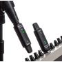 Swiff Plug-on Microphone Wireless System for Dynamic or Condenser Microphone, Audio Mixer, PA System, DSLR Camera