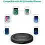 Fast Wireless Charger RAVPower 7.5W Compatible iPhone 11 Pro Max/Xs/XR/XS/X/8/8 Plus, with HyperAir, 10W Compatible Galaxy S10, S10+, Note 10+ and All Qi-Enabled Devices, Model: PR-PC014 Fast Wireless Charger RAVPower 7.5W Compatible iPhone 11 Pro Max/Xs/XR/XS/X/8/8 Plus, with HyperAir, 10W Compatible Galaxy S10, S10+, Note 10+ and All Qi-Enabled Devices, Model: PR-PC014
