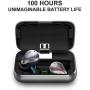 MIFO O5 Plus True Wireless Earbuds TWS, Bluetooth 5.0 Wireless Sport Headphones with 2600mAh Charging Case,CVC6.0 Deep Bass Wireless Earphones Bulit-in Mic Headset, One-Step Pairing