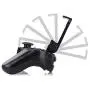 PS3 Controller Android Phone Mount, Megadream 180 Degree Adjustable Android Smartphone Game Clip Bracket Holder for Playstation PS3, Samsung Galaxy, HTC One, LG, Sony Xperia, Moto with D-pad Cap