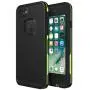 Lifeproof FRē Series Waterproof Case for Iphone 8 & 7 - Retail Packaging - Night Lite (Black/Lime)
