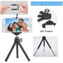 Ring Light,Selfie Led Ring Light with Flexible Tripod Stand & Cell Phone Holder with for Live Streaming & YouTube Video, Dimmable Desk Makeup Ring Light for Photography, 3 Light Modes & 10 Brightness