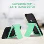 Desk Cell Phone Stand Holder - Uniwit Multi-Angle Adjustable Phone Desk Stand Tablet Holder for iPhone 11 Pro Max XS XR 8 Plus 6 7 Samsung Galaxy S10 S9 S8 S7 Edge S6 Android Smartphone