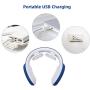 Neck Massager, Intelligent Neck Massage with Heat, Smart Cordless Deep Tissue Trigger Point with 3 Modes 15 Intensities, Ideal Gift for Friends and Family Used at Office, Home, Sport, Travel