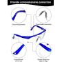 Safety Goggles Over Glasses Eyes Protection Goggles Anti-fog Safety Glasses